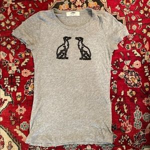 Beaded Greyhound Soft T-Shirt S